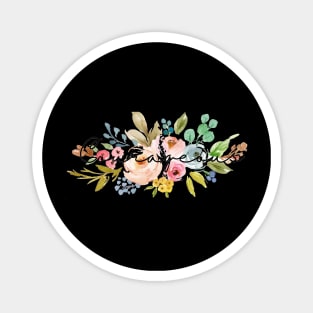 Courageous Floral Tee Magnet